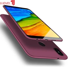 X-Level мягкий чехол для Xiaomi Redmi Note 5 чехлов 5,99 дюймов матовый сенсорный ультра тонкий чехол для задней крышки для Xiaomi Redmi Note 5 Pro