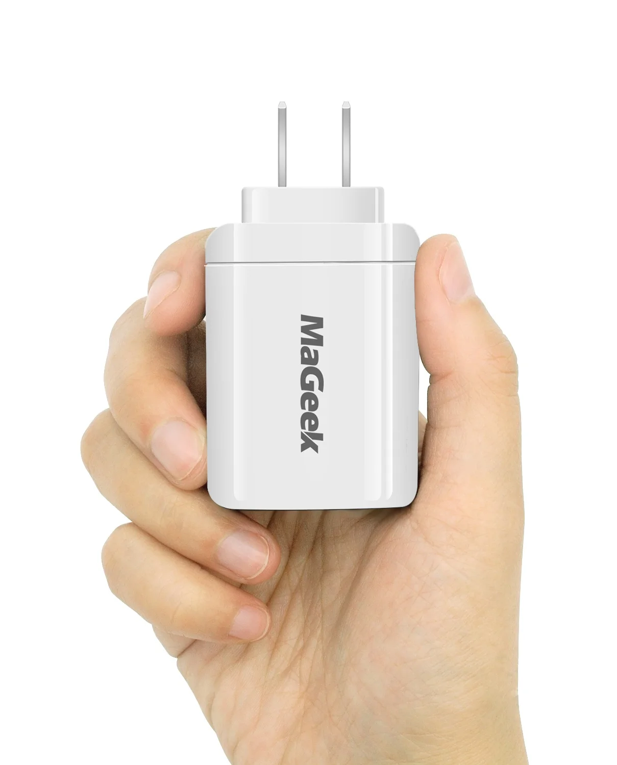 MaGeek 5V2. 4A двойной USB зарядное устройство Быстрая зарядка для телефона портативное зарядное устройство для iPhone зарядное устройство