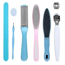 Набор инструментов для педикюра из 8 отшелушивающих инструментов для педикюра и макияжа