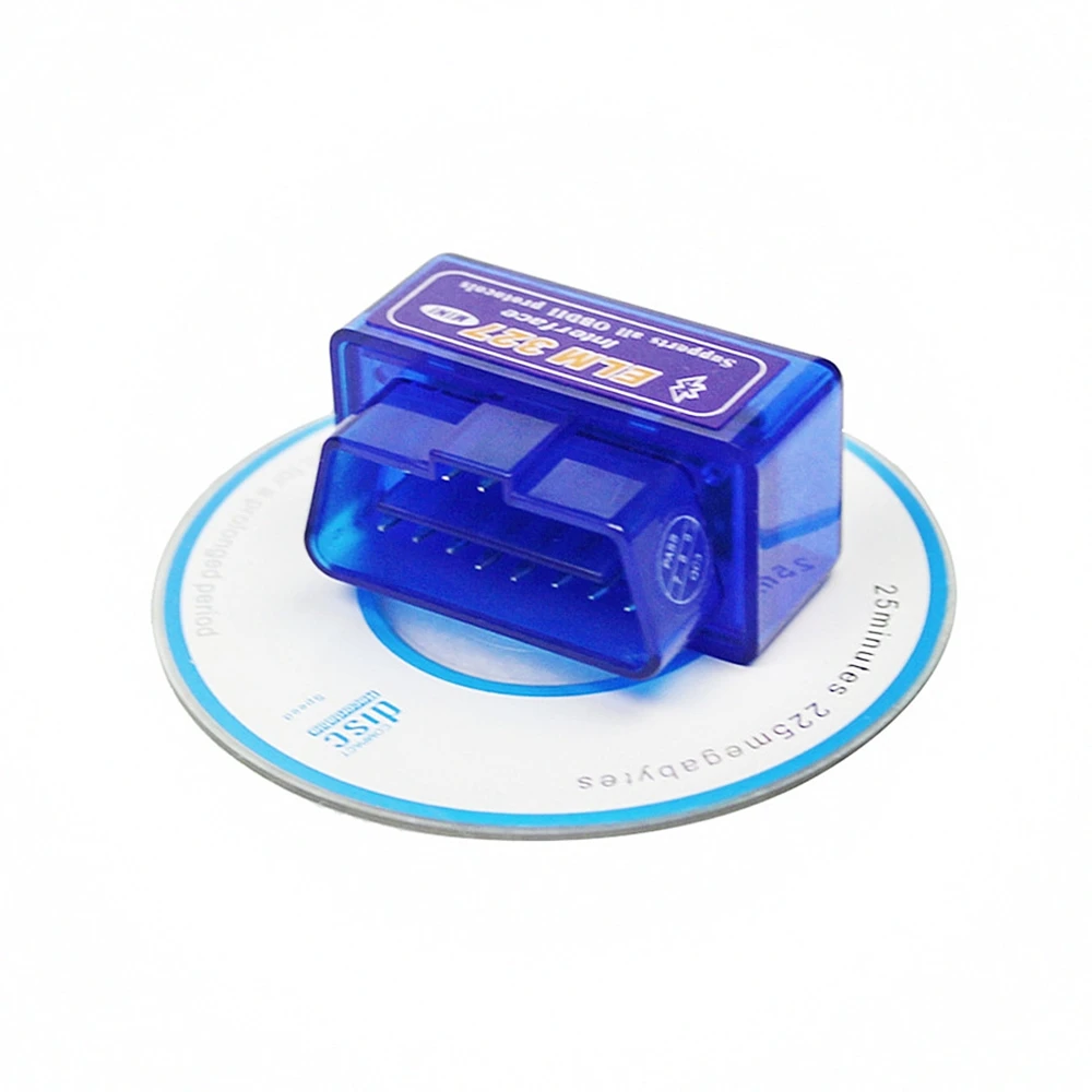 Super Mini ELM327 Bluetooth V2.1 / OBD2 ELM 327 адаптер для сканера автомобильный диагностический