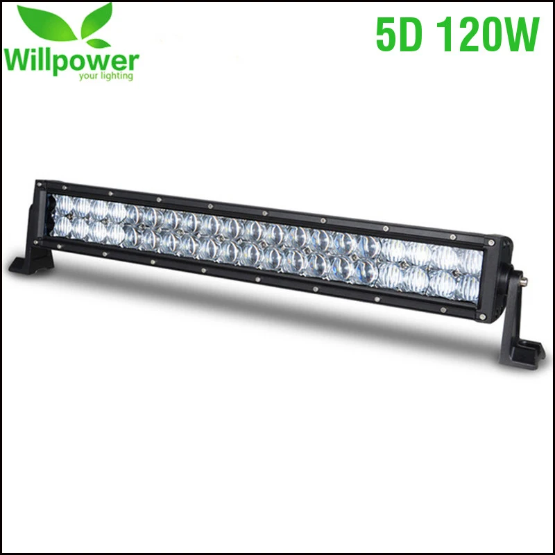 

22 inch 5D 120W Curved LED Work Light Bar Combo Beam Offroad Lamp LED Working Driving 4WD 4X4 Truck Tractor Boat SUV ATV