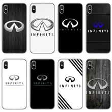 Супер автомобиль Infiniti логотип для Apple iPhone X XR 8 7 plus XS Max 6s 6 plus SE 5S 5c 5 4 S 4 Мягкий кожух, чехол для мобильного телефона