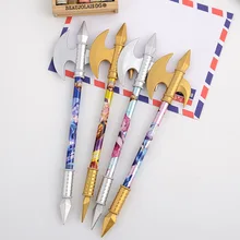 1 шт. Новые Креативные модные топоровидные 0,5 мм гелевые ручки для студентов, Обучающие награды, подарок для школы, офиса, ручки и Канцелярия