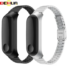 Stainless steel wrist strap for xiaomi mi band 3 metal watch band with case smart bracelet miband 3 belt replaceable watch strap Stainless steel wrist strap for xiaomi mi band 3 metal watch band with case smart bracelet miband 3 belt replaceable watch strap