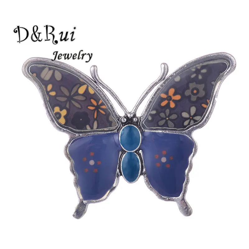 

Colorful Butterfly Brooch Pins for Women Lady Fashion Jewelry Party Gifts Zinc Alloy Trendy Enamel Brooches 2019 New Design
