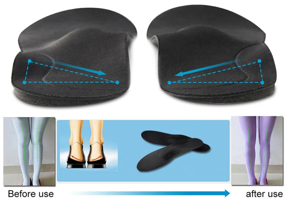 Бордер для путешественника массажные ортопедические стельки дышащие удобные плоские Ноги Арка Поддержка ног Уход за болью рельефные