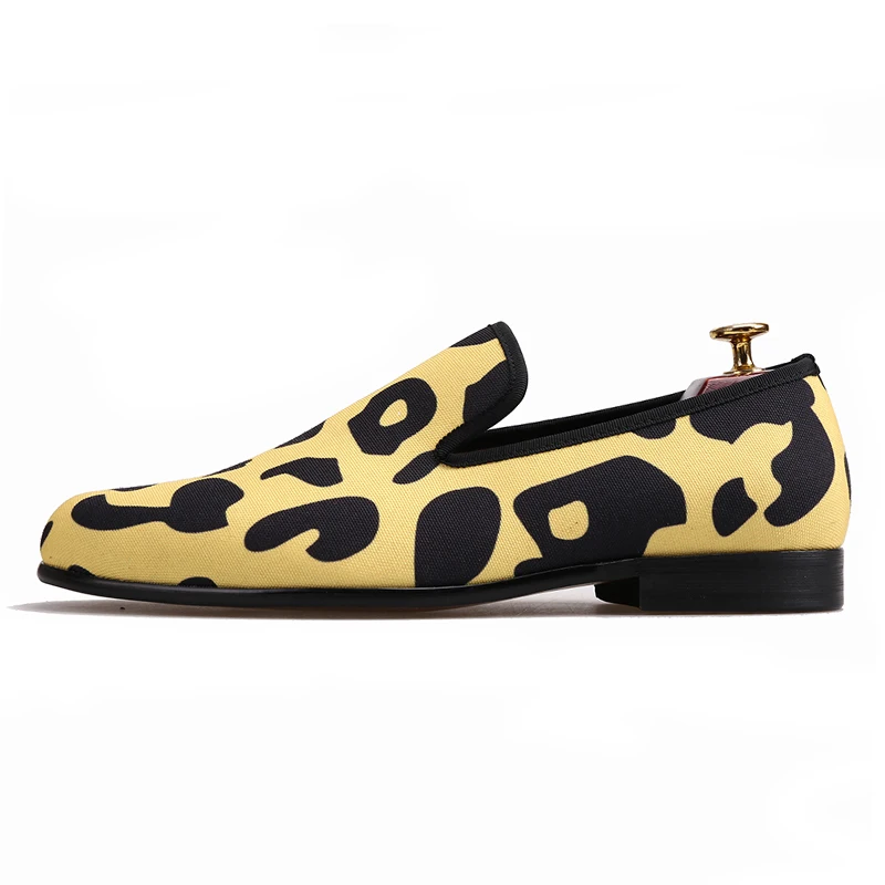 Schuhe Stil Mit Mehrfach Für Handgemachten Print Dauerhaft Futter Animal Tragen Camo Und Klassische Leopard Komfort Piergitar Leder Neue 2018 Männer Zu RwKYxq