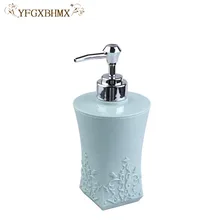 400 мл мыла Ванная комната насос душ моющего средства стороны бутылки ABS гальваническим средство Dispensador для Кухня Ванная комната