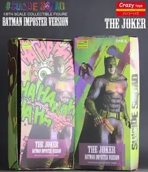 Сумасшедшие игрушки 1:6 Бэтмен импостер Ver. Joker Action Рисунок ПВХ игрушки Brinquedos аниме