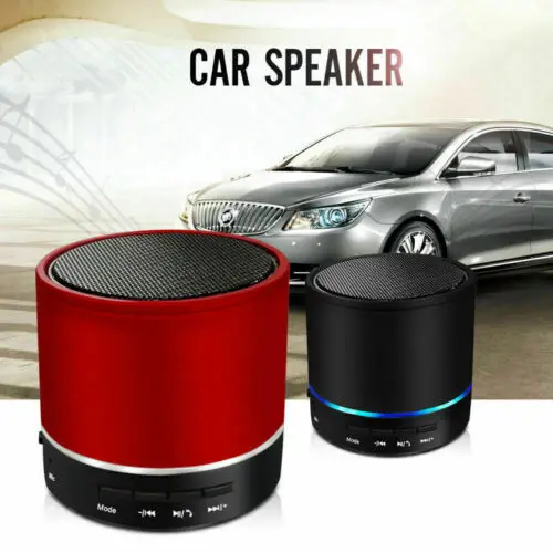 

New Bass Mini Portable Bluetooth Wireless Stereo Speaker For Smartphone Tablet Outdoor Party Portable Speaker 2019