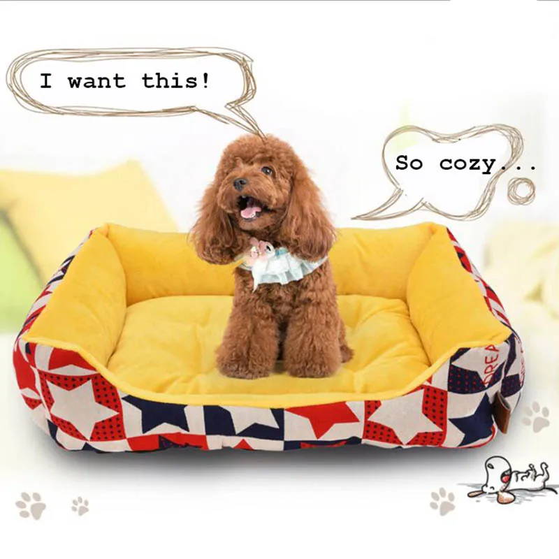 cheap Luxury Pet Kennel House Warm Mat for small amp; Large Dog Bed Cat Cushion Mat Sofa for Dogs Cat Puppy Teddy Pet Sofa Mat S M L Size