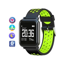 Умный Браслет, мульти-спортивный браслет x2, смарт-браслет, Bluetooth 4,0, пульсометр, измеритель артериального давления, умные браслеты для плавания