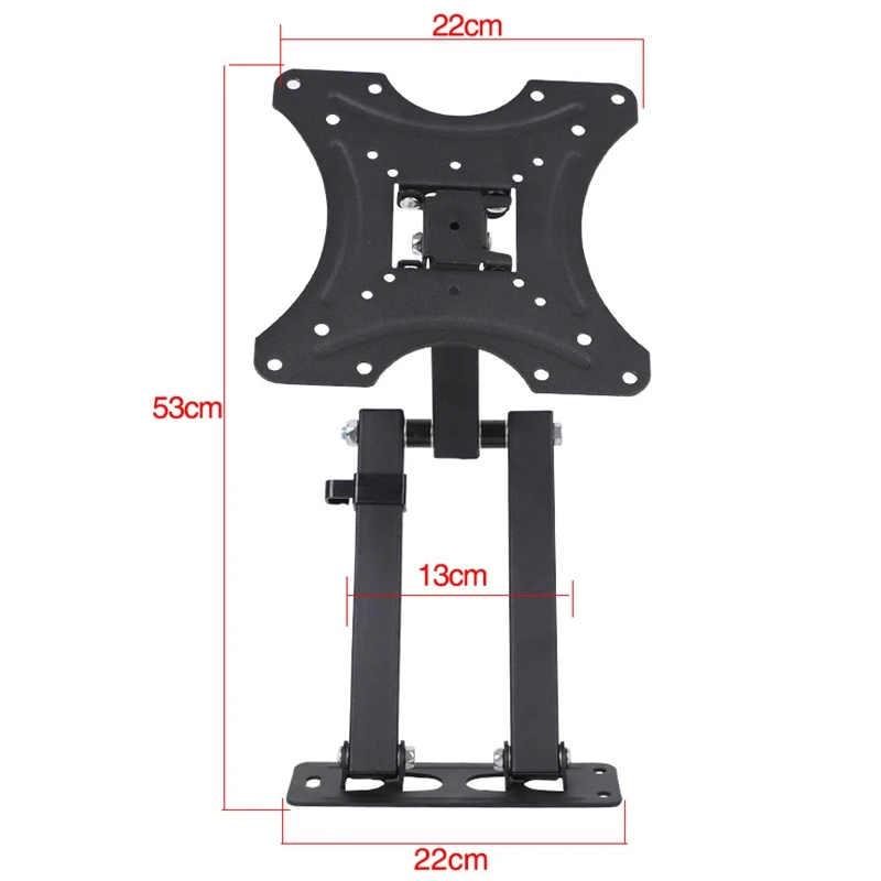 Универсальный настенный кронштейн для телевизора с поворотным поворотом, фиксированная плоская панель, подставка для телевизора, держатель для 14-42 дюймов, ЖК-дисплей, Led телевизор, монитор, подшипник