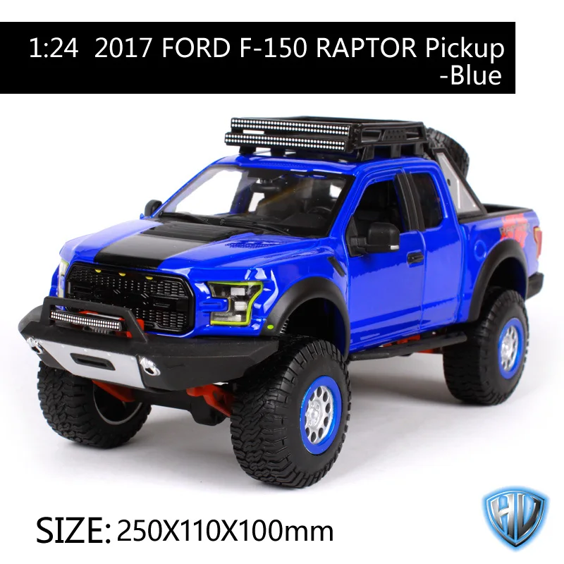 Maisto 1:24 внедорожник KINGS FORD F-150 F150 RAPTOR пикап литая модель автомобиля игрушка Новинка в коробке Новое поступление 32521 - Цвет: 32521