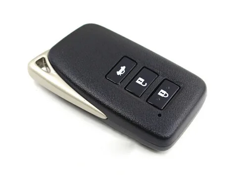 Чехол для смарт ключа с 3 кнопками Lexus IS/ES/GS/NX/RX аварийной вставкой|car key shell case|buttons