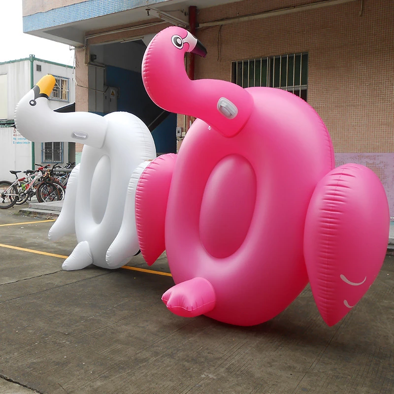 jumbo inflatable pink flamingo