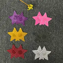 5 пар сексуальная молочная паста для женщин Boobie Star Pasties бюстгальтер для груди ниппельный клей для эротического белья наклейки один раз