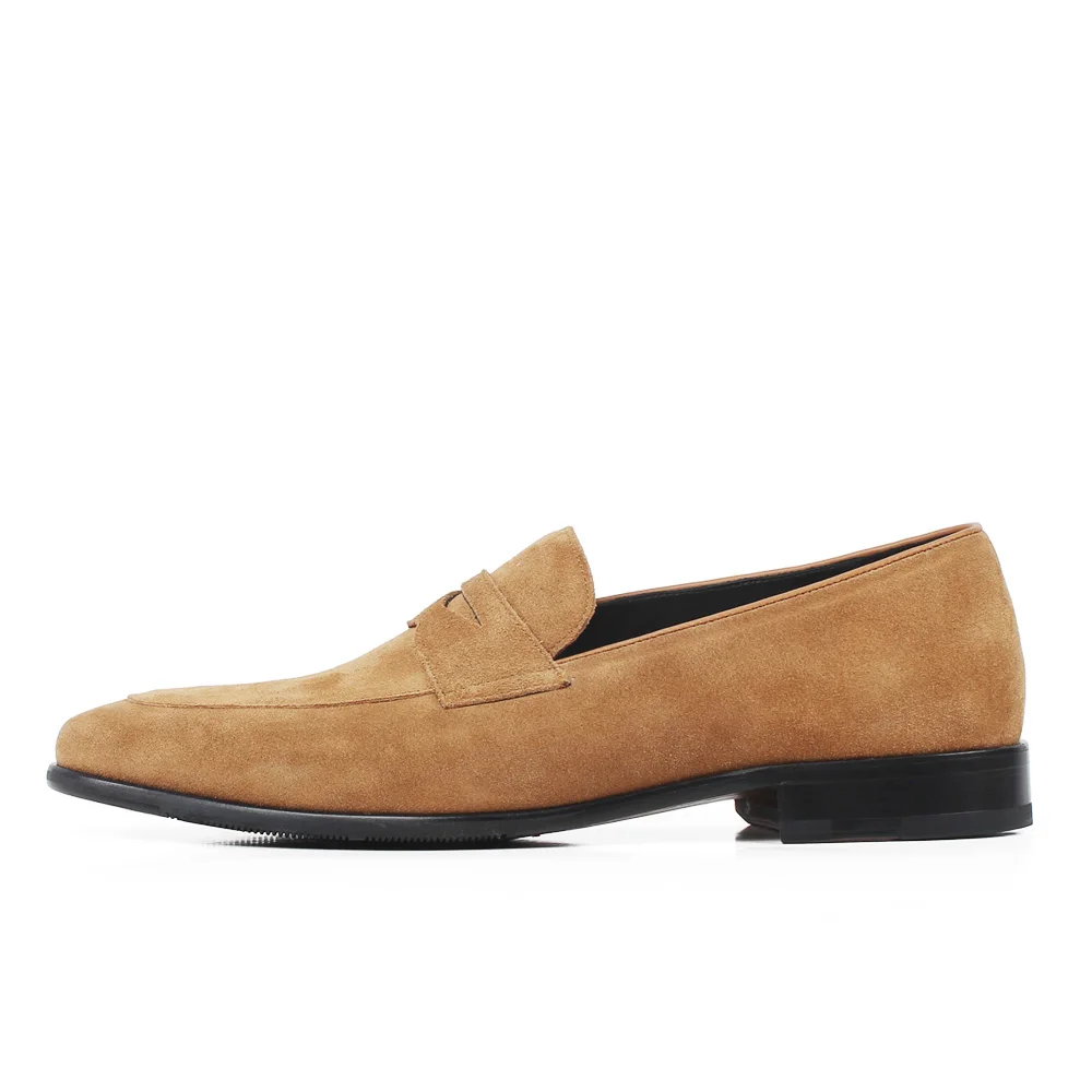 Novo Clássico Size Yellow Para Sapato Suede Respirável Vikeduo Plus Verão Brown Sapatos Marrom Homens Masculino Zapatos Preguiçosos Sólida Casual Mujer qUOzwWOT