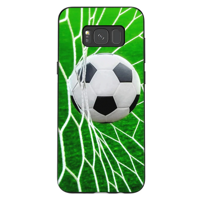 Силиконовый чехол для телефона Футбол футбольный мяч для samsung Galaxy A3 A5 A6 A7 A8 A9 A10 A20 A30 A40 A50 A70 M10 M20 M30 M40 J6 крышка