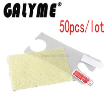 50 шт./партия Горячая Высокая Прозрачная транспарантная ЖК-защитная пленка для GameBoyGBM Micro GBO DMG GBP ЖК-экран Защитная линза для мальчика заранее