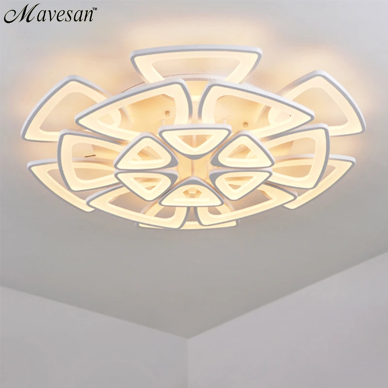 Modern led ceiling lights for living room bedroom AC 90-260V Home Decorative Modern LED Ceiling lamp Free Shipping