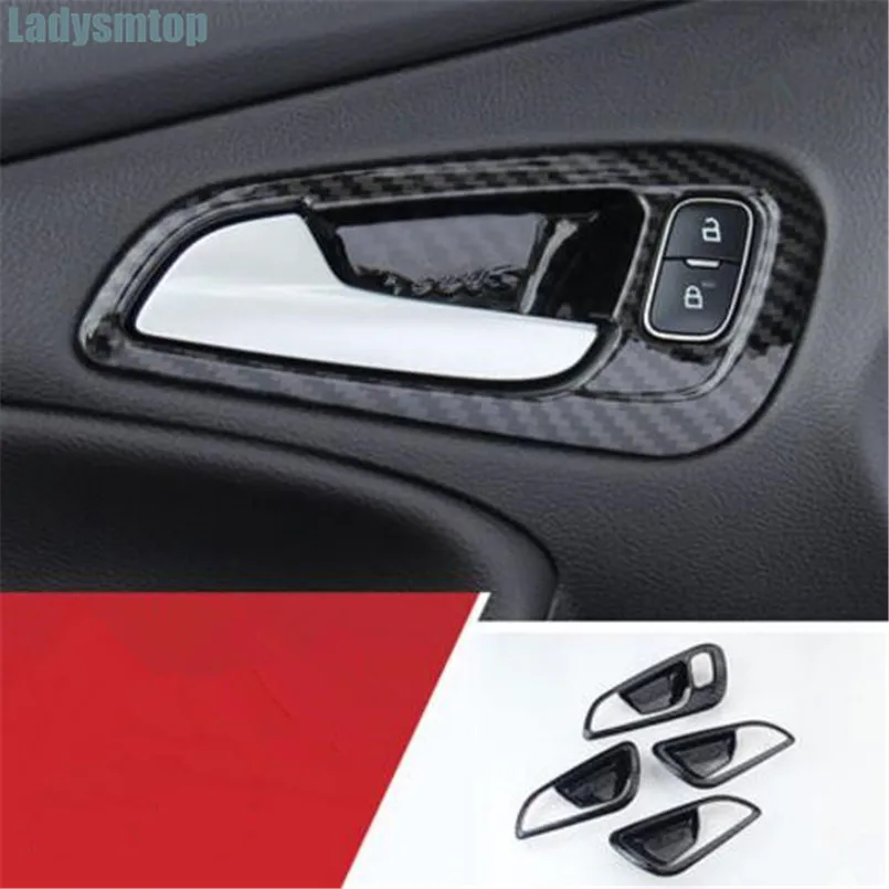 Ladysmtop Автомобильная декоративная накладка на дверную ручку крышка для ключа