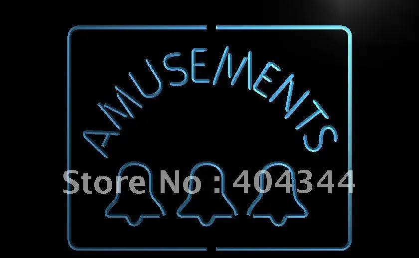 

LB591- Amusements Entertainment Bar Pub LED Neon Light Sign