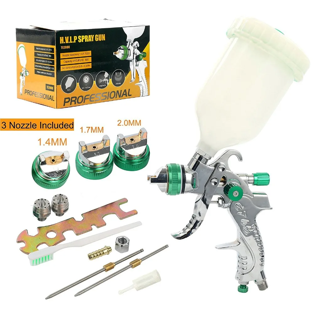 

hvlp 1.4mm 1.7mm 2.0mm spray gun air