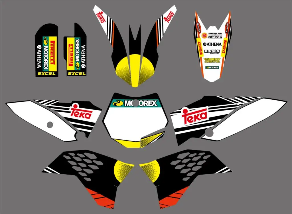 

Decal Sticker Motorcycle for KTM SX 65 2009 2010 2011 2012 Graphics Backgrounds Decals Stickers Accessories New design