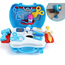 Медицинский Набор для имитаций врача с шприцем и многими другими аксессуарами, детские игрушки для ролевых игр, подарок на день рождения