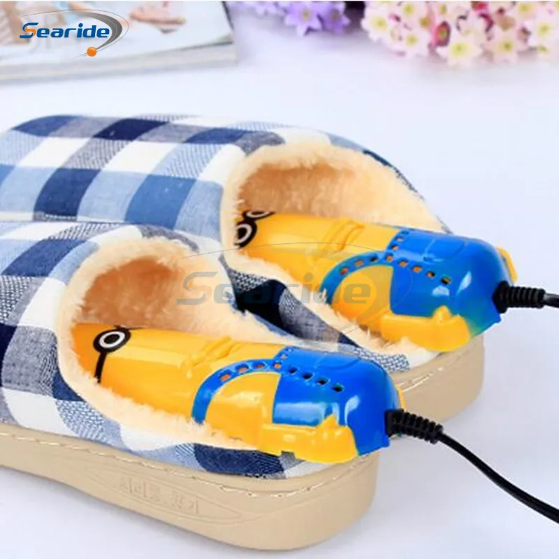 

Searide Shoe Dryer for Minions Shoe Feet Deodorant Shoes Sterilization Telescopic Section Drying Heater Warmers