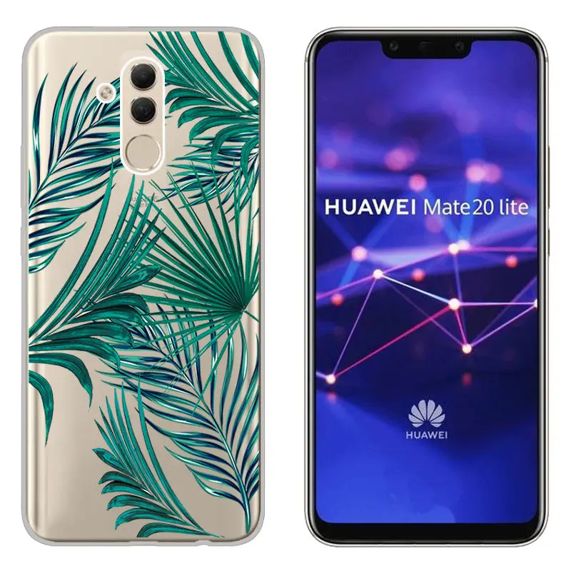 Arvin Painted Flower Fundas FOR Huawei mate20 lite mate 10 Lite Soft Silicone Back Phone Cover FOR Huawei Mate 10 Pro TPU Case  (10)