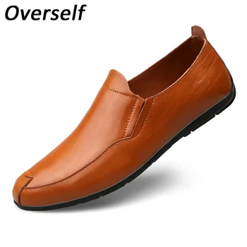 

Big size fashion italian designer formal mens dress shoes black luxury brand wedding shoes men flat office for male Summer brown