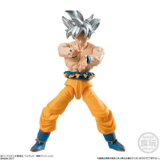 PrettyAngel-Подлинная Bandai Tamashii Наций SHODO Vol.6 Dragon Ball Супер Сон Гоку ультра инстинкт(9 см в высоту) фигурка