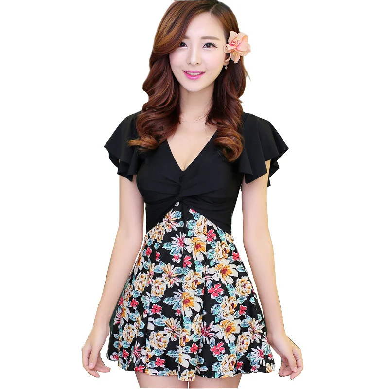 Maternity Swimwear Plus Size One Piece Swimwear Clothes for Pregnant