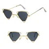 Yoovos 2022 New Punk Sunglasses Women Triangle Oculos New Vintage Glasses Openwork Metal Frame Fashion Sun Glasses Men Okulary ► Photo 3/6