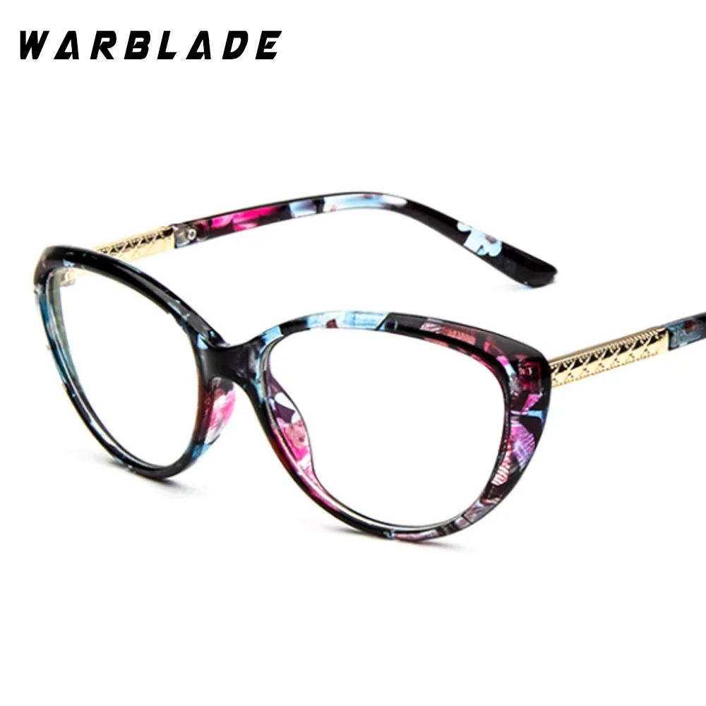 Новые Брендовые женские оптические очки оправа Очки для глаз кошки Анти-усталость компьютерные защитные очки для чтения очки - Цвет оправы: C7