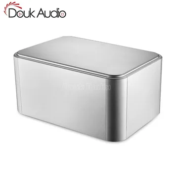 

Nobsound Rounded Aluminum Enclosure Amplifier Chassis Power Supply Case PSU Box Silver
