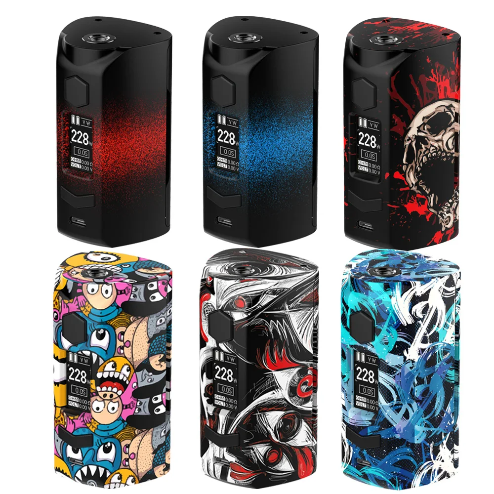 Newest Rincoe Manto S Mesh 228W mod fit 6ml Metis Mix Tank powered by dual 18650 batteries quick charging vs vapor vape storm