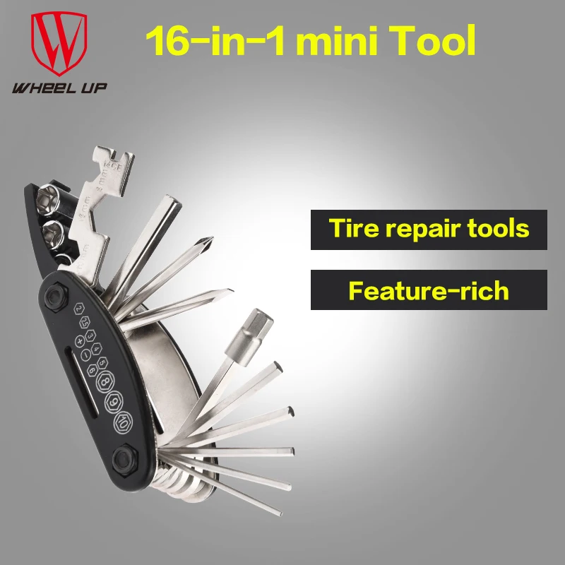 Multifunctional bike tools set road MTB mountain bike 16 in 1 multi