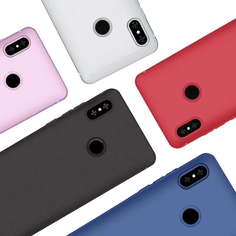 Чехол для Xiaomi Redmi 5 Plus Матовый ТПУ чехол 4X 4A Note 5A 6A 6X S2 Mi 8 5X A2 Mix 2 мягкий телефона |