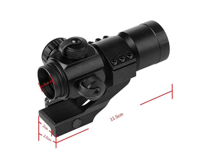 M3 Тактический 1x33 20 мм рельсовый винтовочный оптический прицел винтовка рефлекторный прицел для страйкбола пистолет Красный точка
