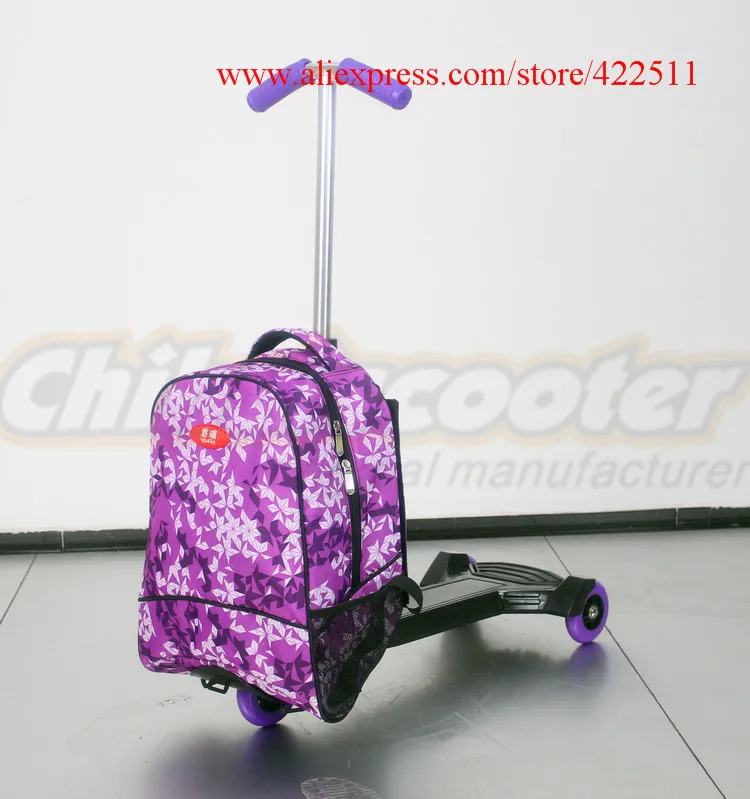 New 18"Scooter Backpack Children Scooter School Bag
