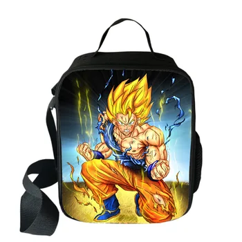 

Anime Dragon Ball Cooler Lunch Bag Large Capacity Girls Portable Thermal Food Picnic Bags For School Kids Boys Lunch Box Tote