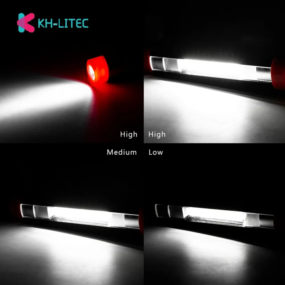 Многофункциональная Рабочая лампа USB Перезаряжаемый фонарик 4 режима портативный фонарь Lanterna освещение для восстановления светодиодный фонарь для кемпинга
