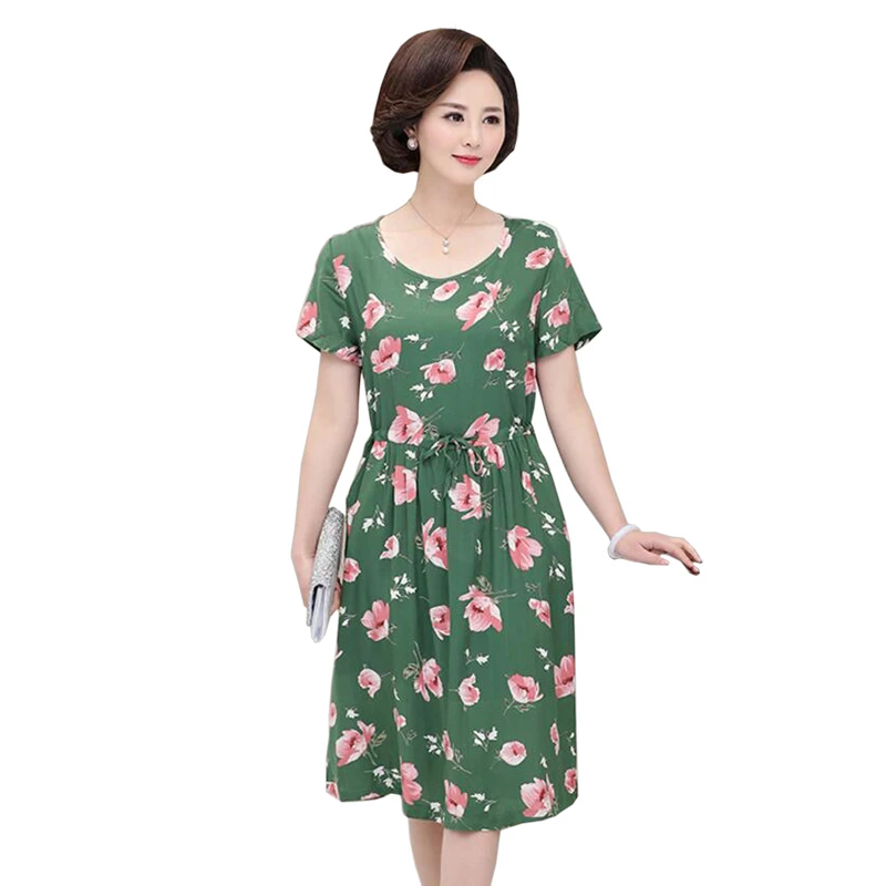 mid length cotton summer dresses