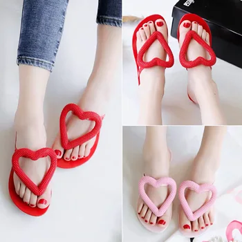 2020 Women Melissa Flip Flop Heart Flat Sandals Brand Melissa Women Jelly Shoes For Women Jelly Sandals Female Jelly Shoes
2020 Women Melissa Flip Flop Heart Flat Sandals Brand Melissa Women Jelly Shoes For Women Jelly Sandals Female Jelly Shoes