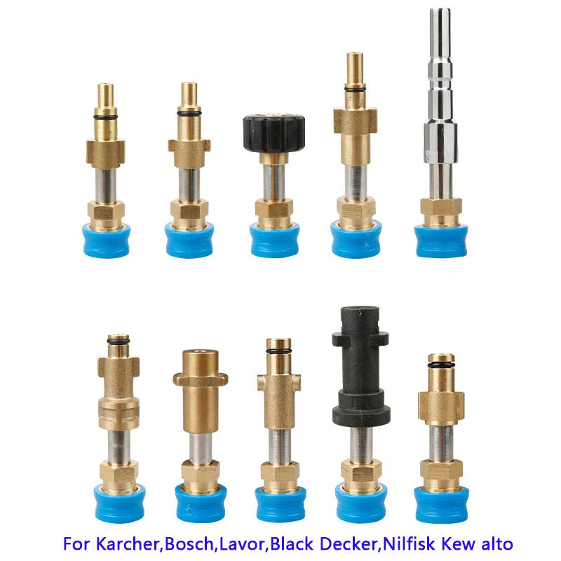 

Converter Connector For Karcher,Bosch,Lavor,Black Decker,Nilfisk Kew alto Fitting to 1/4 Quick Release Socket