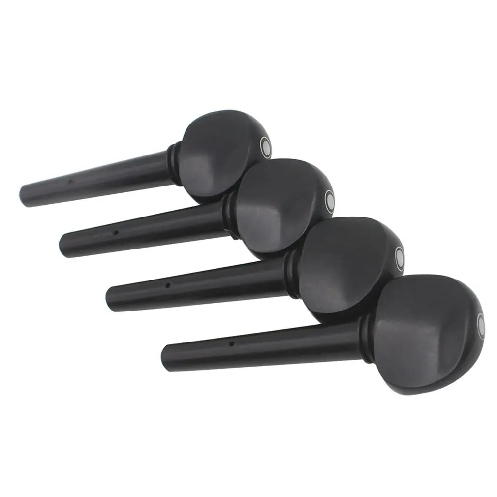 

3/4-4/4 Cello ebony pegs with fish eyes Set of four high-end cello accessories