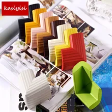 100 шт./лот в полоску, против столкновений, под углом, распродажа, 5 шт./партия, новинка, лидер продаж, яркие цвета, детские толстые l-образные артефакт aTRQ0703